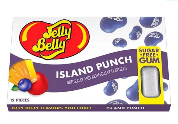 Жевачка Jelly Belly Island Punch со вкусом тропических фруктов и ягод 15 г