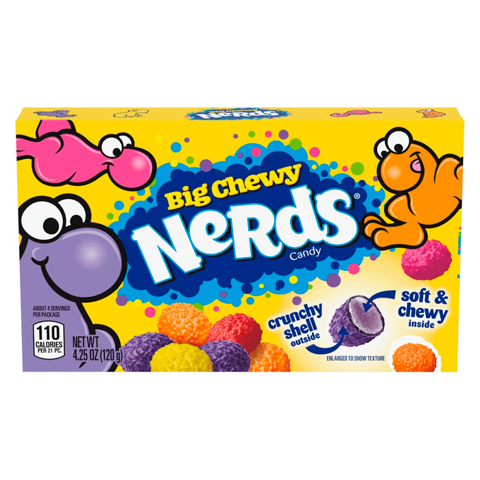 Жевательные конфеты Nerds Big Chewy Candy, 120 г
