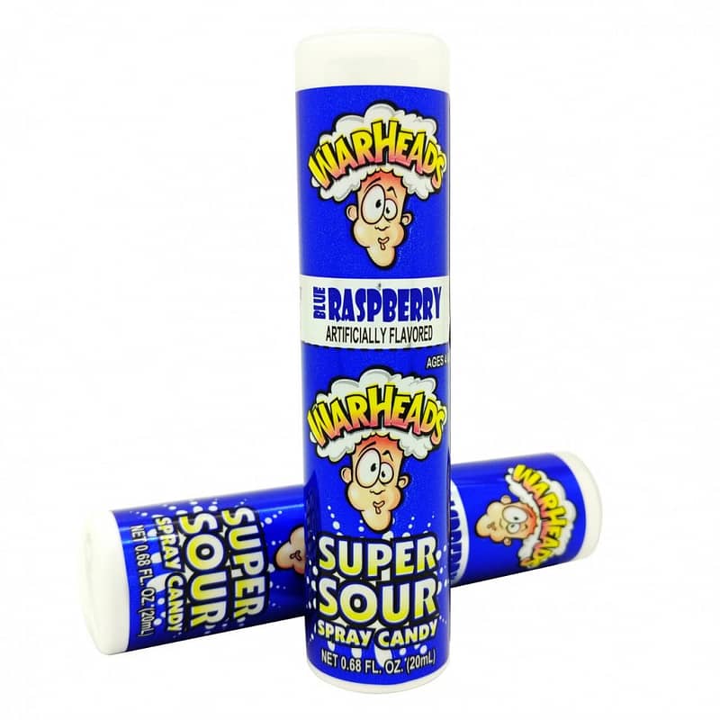 Конфета спрей с кислинкой Warheads Super Sour Spray ежевика 20мл