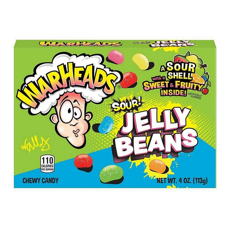 Warheads Sour Jelly Beans конфеты кислые 113 гр