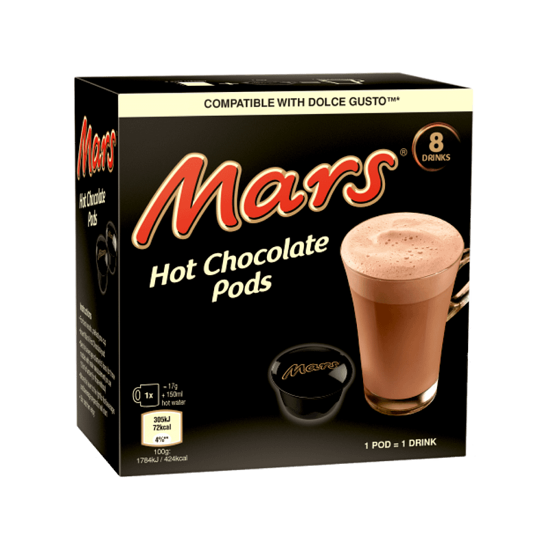 Горячий шоколад Марс Капсула 17гр*8