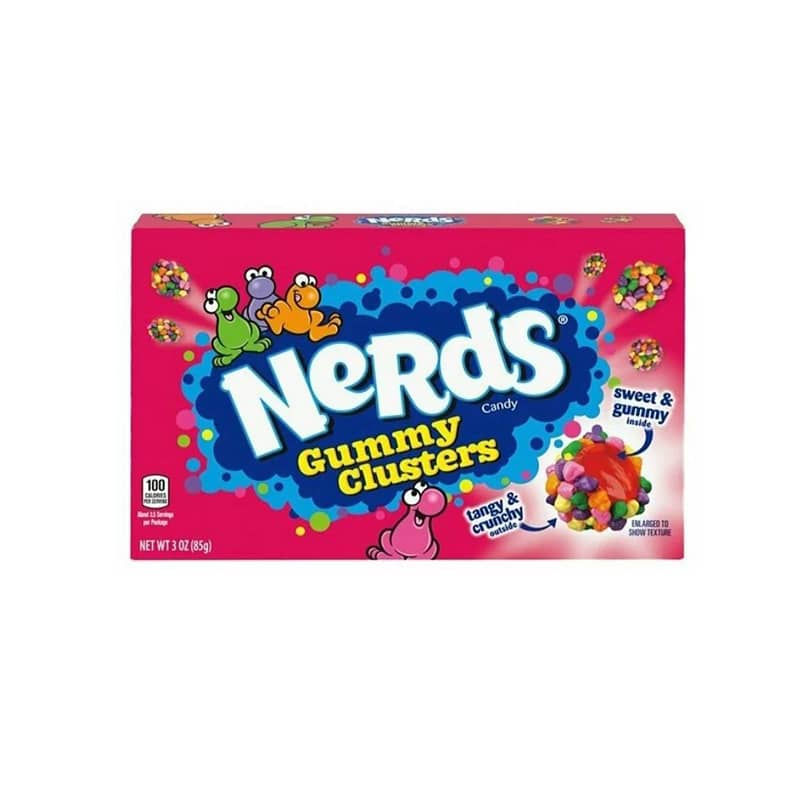 Конфеты Wonka Nerds Gummy Clusters 85гр